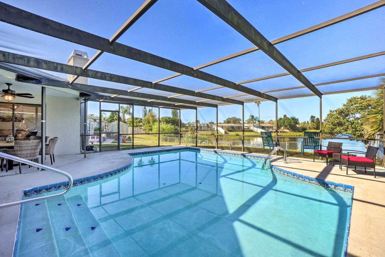 Вилла Waterfront Port Richey House With Heated Pool! Экстерьер фото