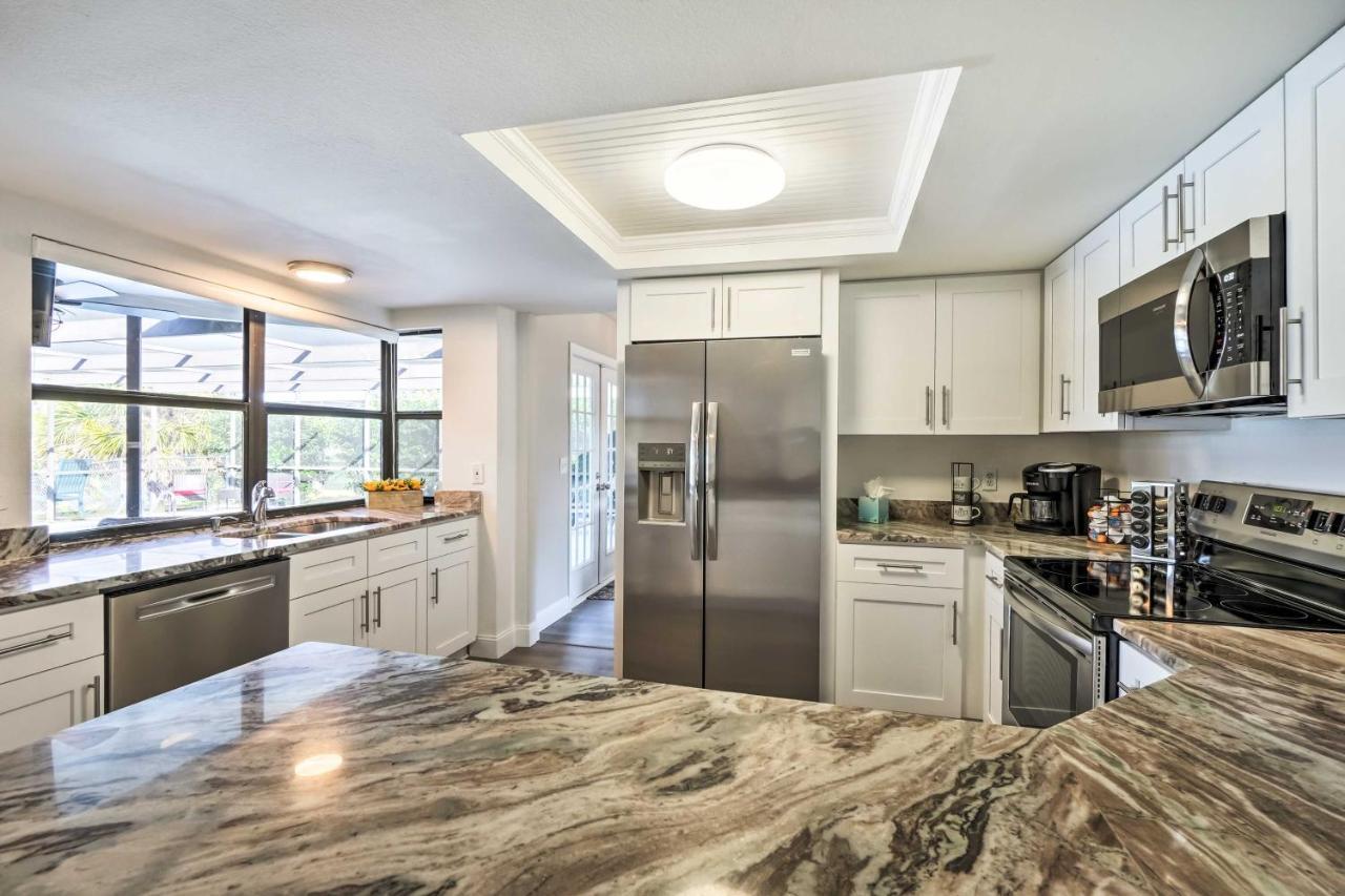Вилла Waterfront Port Richey House With Heated Pool! Экстерьер фото