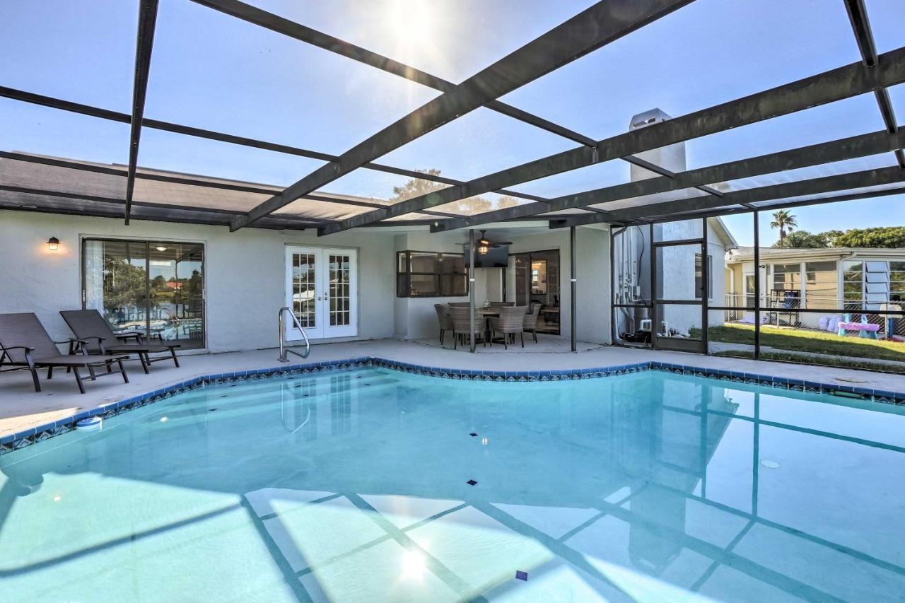 Вилла Waterfront Port Richey House With Heated Pool! Экстерьер фото