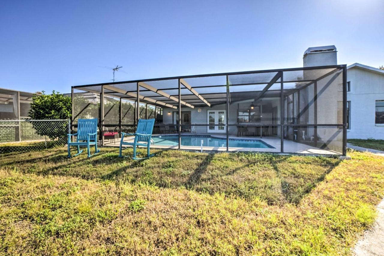 Вилла Waterfront Port Richey House With Heated Pool! Экстерьер фото